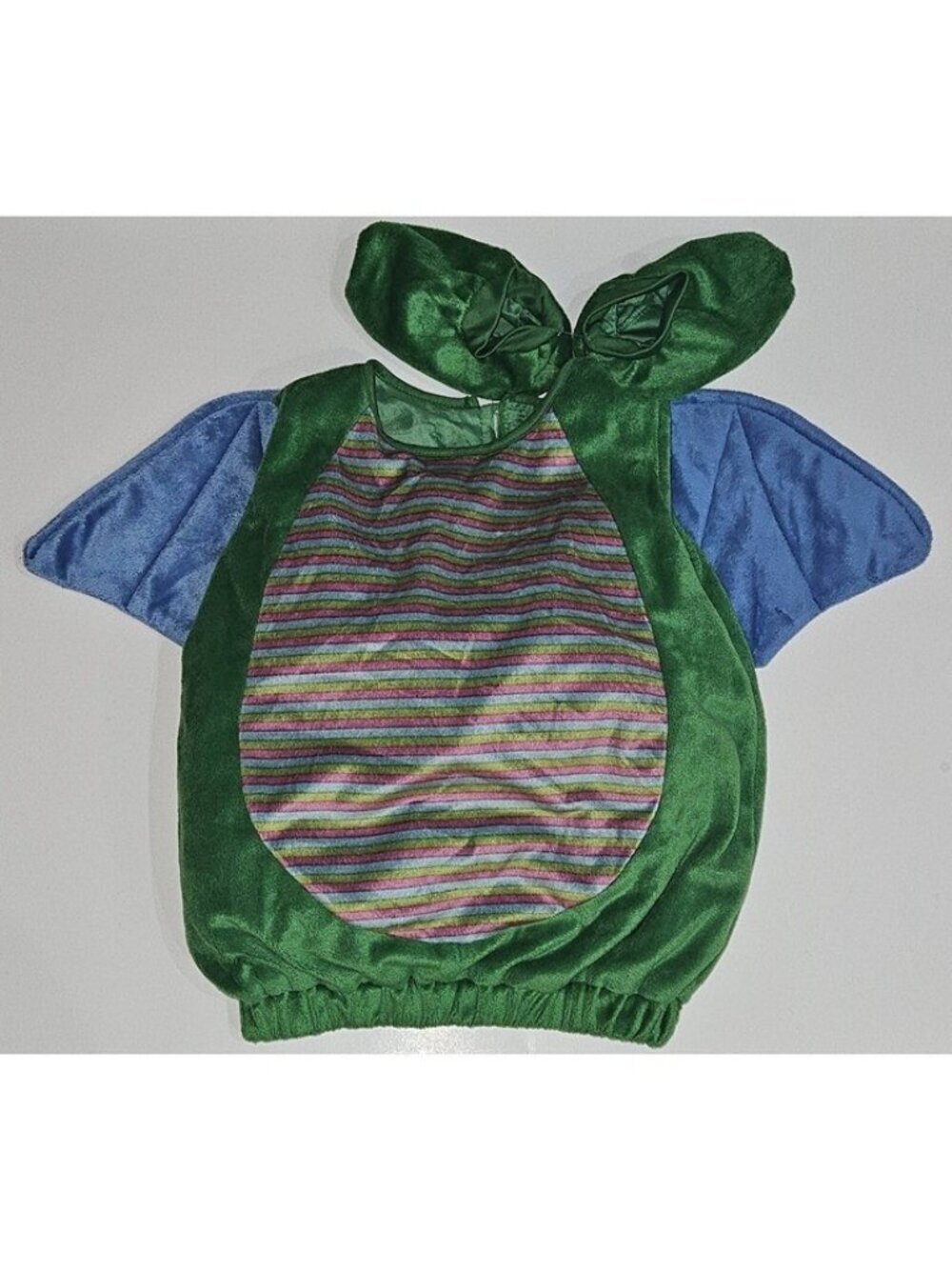 Dragon Baby Halloween Costume Approx 12 Months Plush Top Wings Feet READ